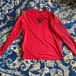 Aeropostale red long skeeve